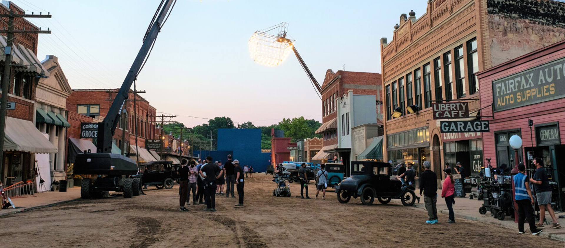 Filming of Killers of the Flower Moon in Osage County, Oklahoma